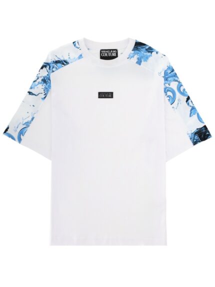 Versace Jeans Couture T-SHIRT CON PLACCA LOGO