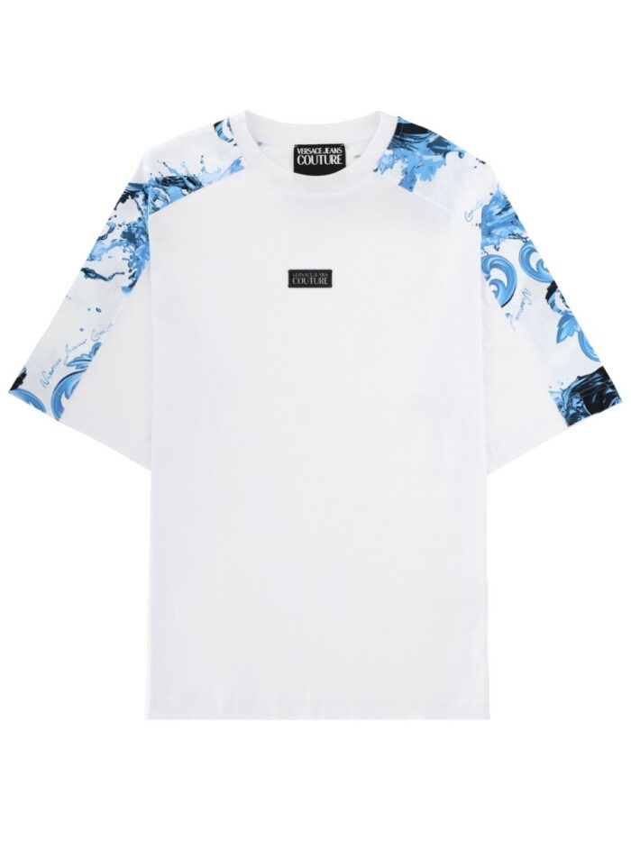 Versace Jeans Couture T-SHIRT CON PLACCA LOGO