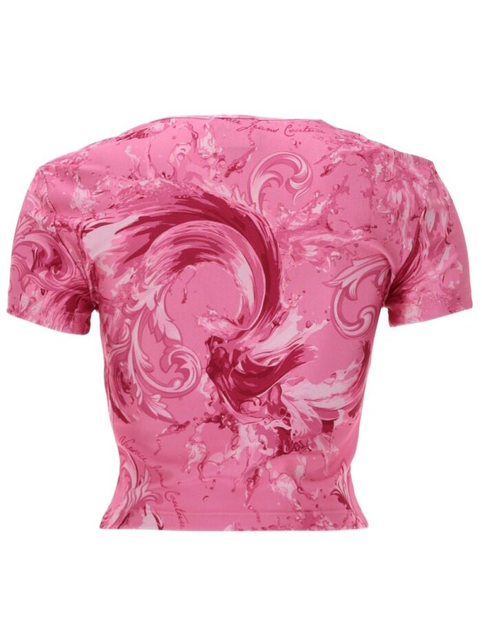 Versace Jeans Couture T-SHIRT CON STAMPA "WAVE"