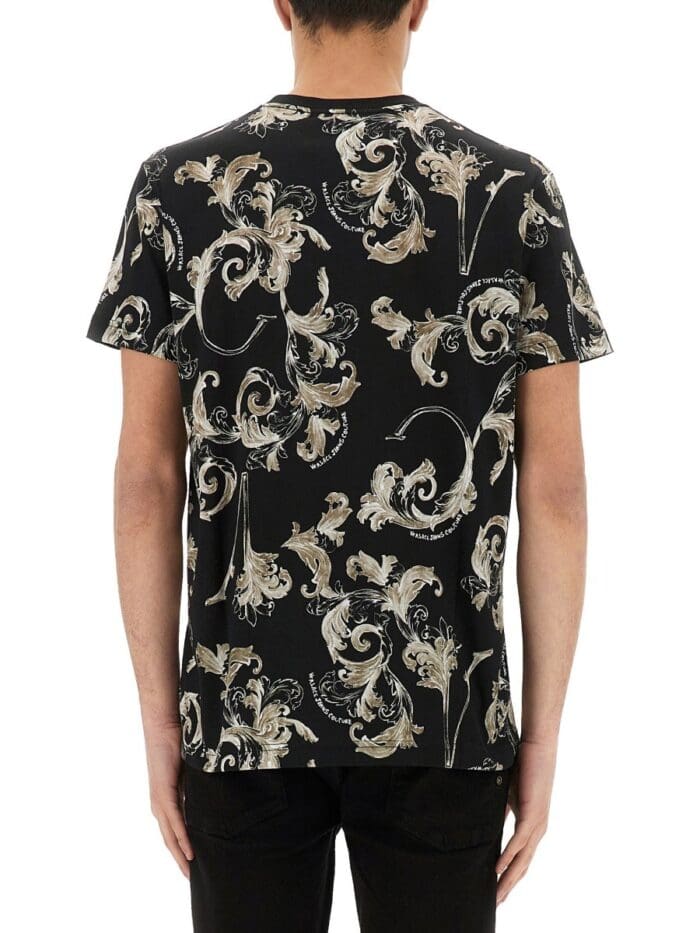 Versace Jeans Couture T-SHIRT OUTLINE BAROQUE