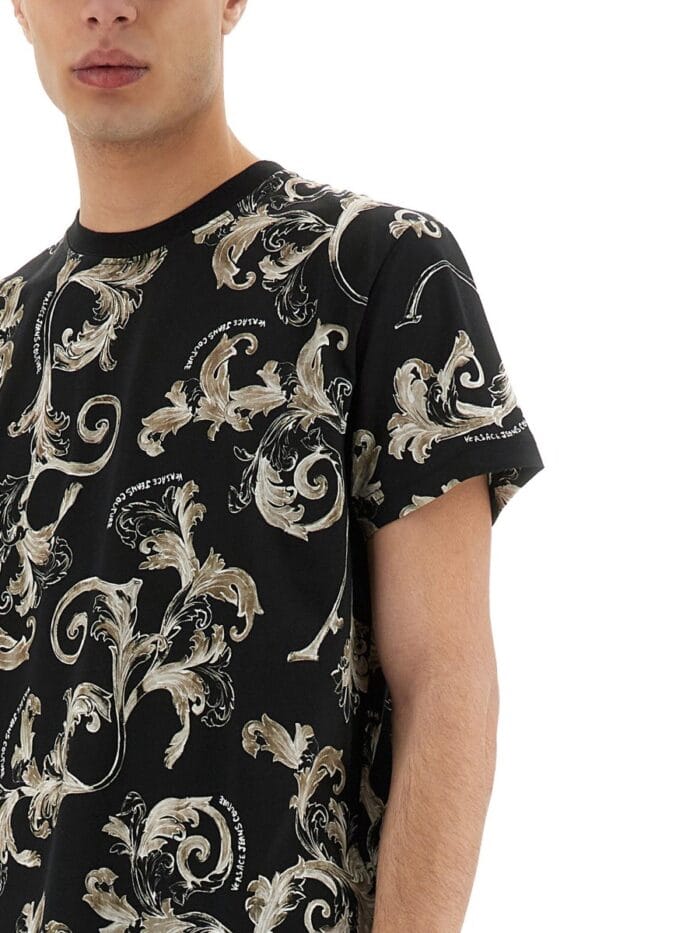 Versace Jeans Couture T-SHIRT OUTLINE BAROQUE