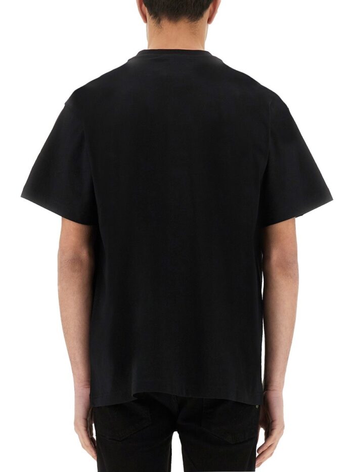 Versace Jeans Couture T-SHIRT WITH LOGO ON THE COLLAR