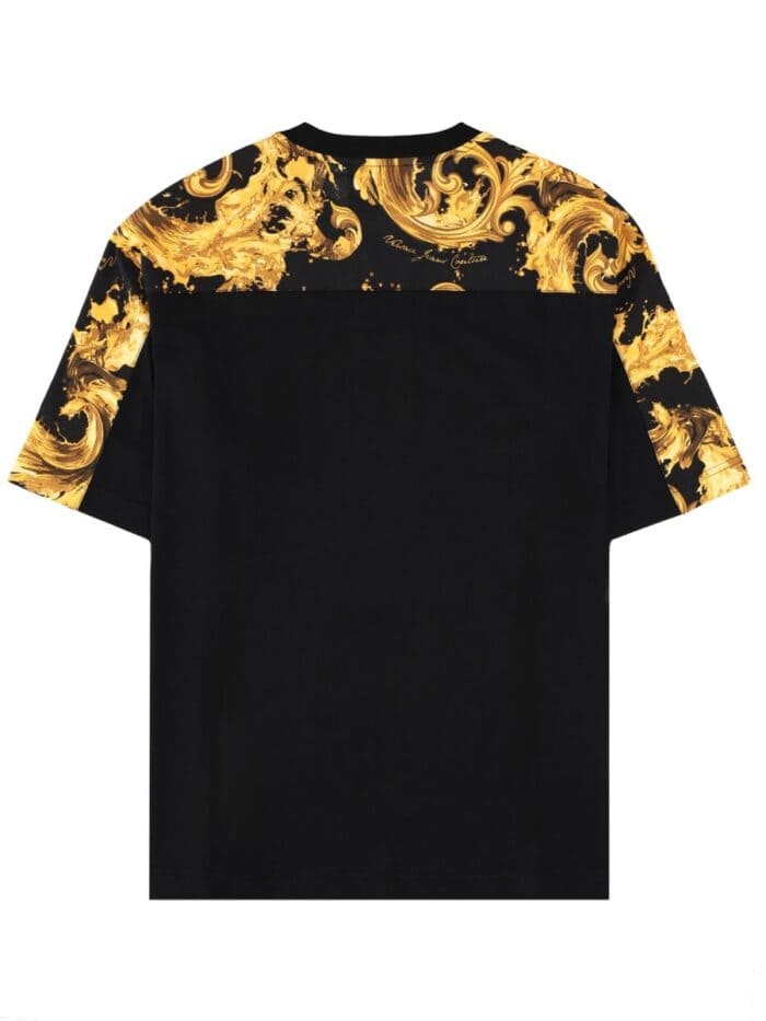 Versace Jeans Couture T-SHIRT WITH LOGO PLAQUE