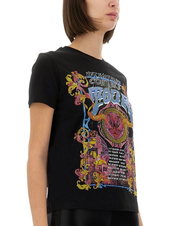 Versace Jeans Couture T-SHIRT WITH PRINT