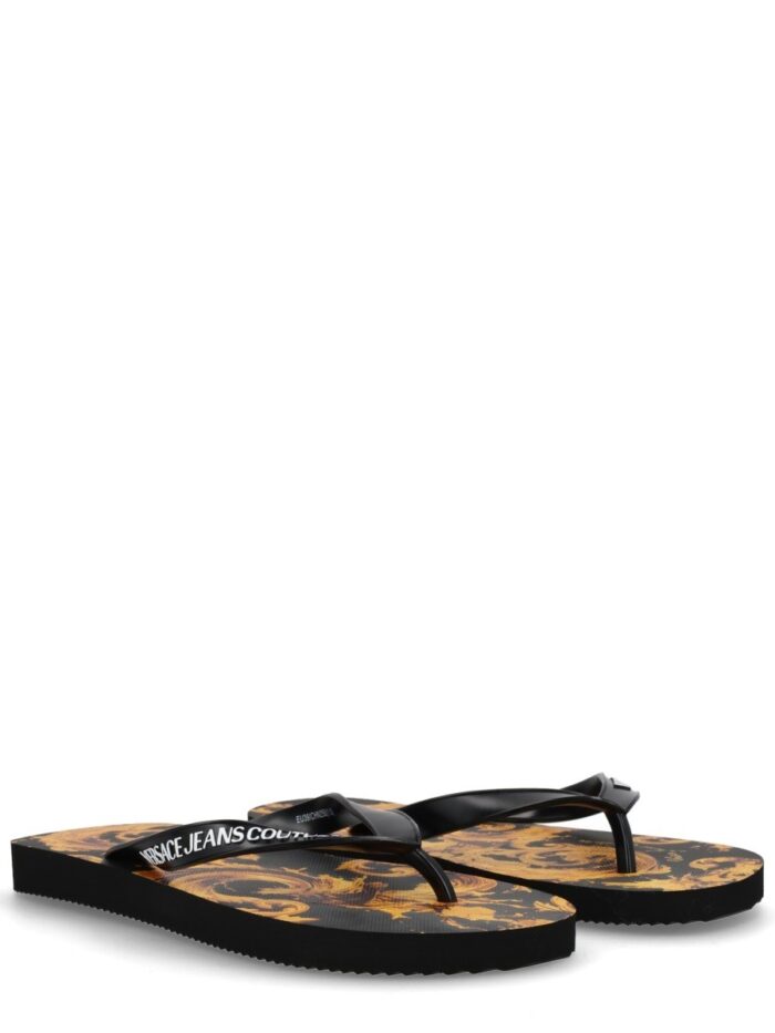 Versace Jeans Couture THONG SANDAL WITH LOGO