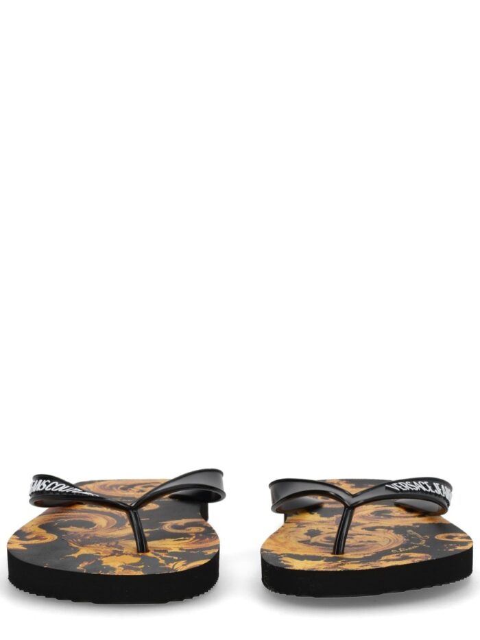 Versace Jeans Couture THONG SANDAL WITH LOGO