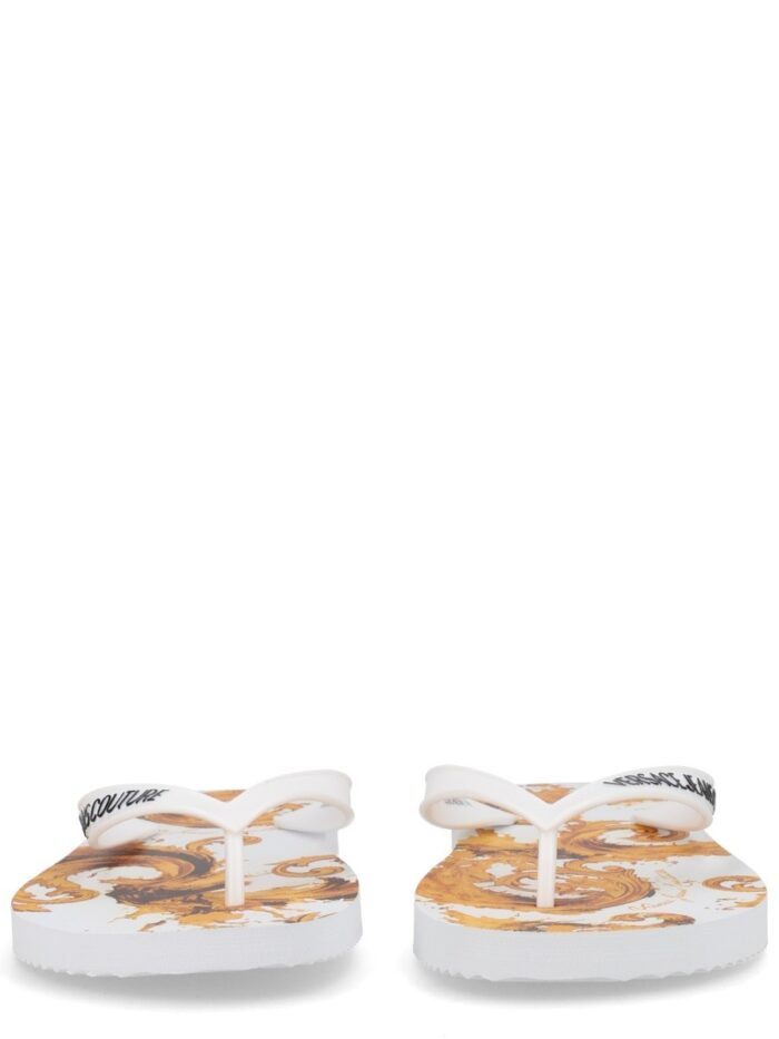 Versace Jeans Couture THONG SANDAL WITH LOGO