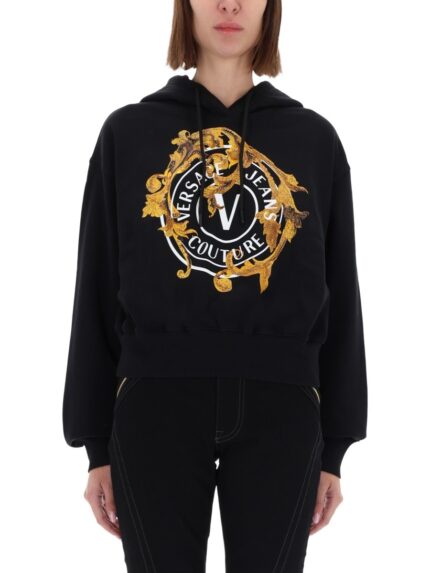 Versace Jeans Couture "V-EMBLEM BAROQUE" SWEATSHIRT