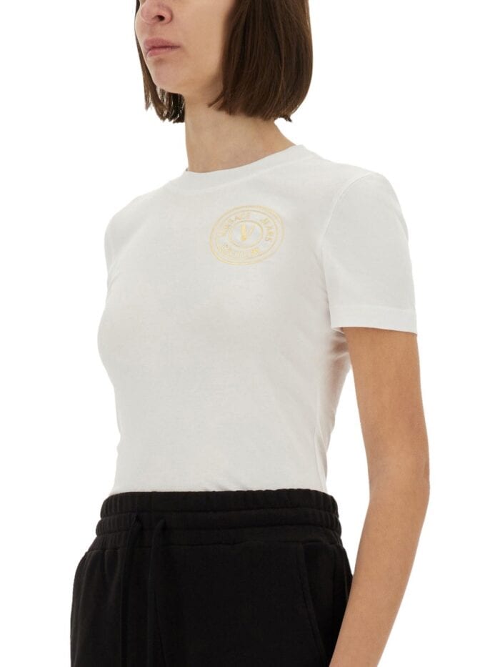 Versace Jeans Couture "V-EMBLEM" LOGO T-SHIRT