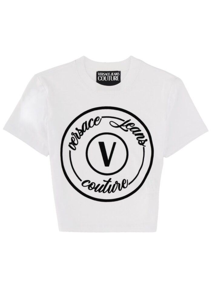 versace jeans couture "v emblem" t shirt Versace Jeans Couture "V-EMBLEM" T-SHIRT