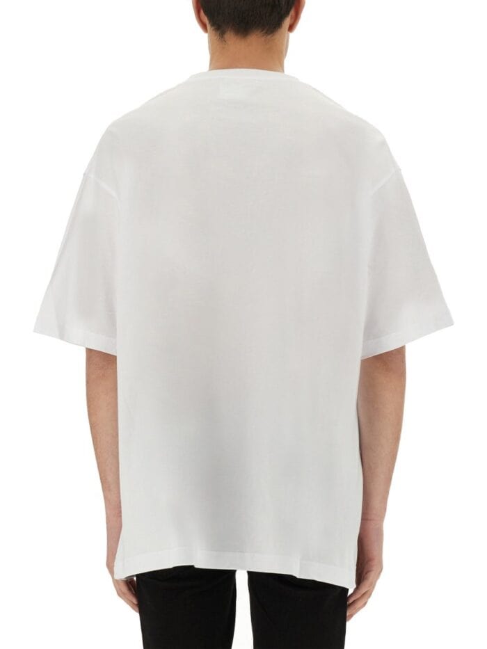 Versace Jeans Couture ZEBRA RHINESTONE LOGO T-SHIRT