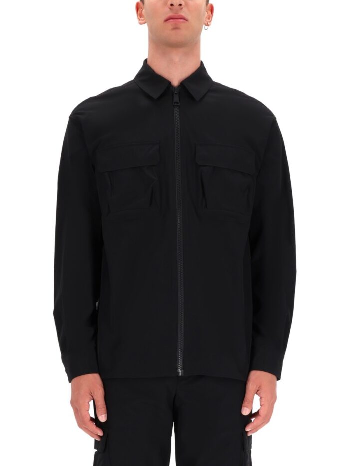 versace jeans couture zippered shirt Versace Jeans Couture ZIPPERED SHIRT