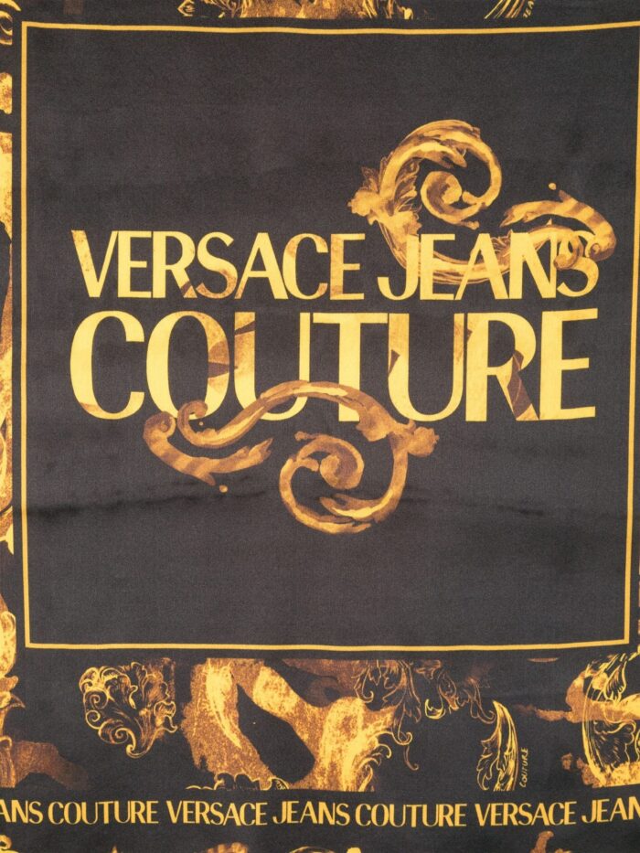 VERSACE JEANS CUTURE Barocco-print Silk Scarf