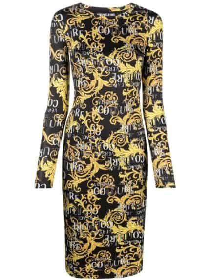 VERSACE JEANS CUTURE Logo Couture Dress