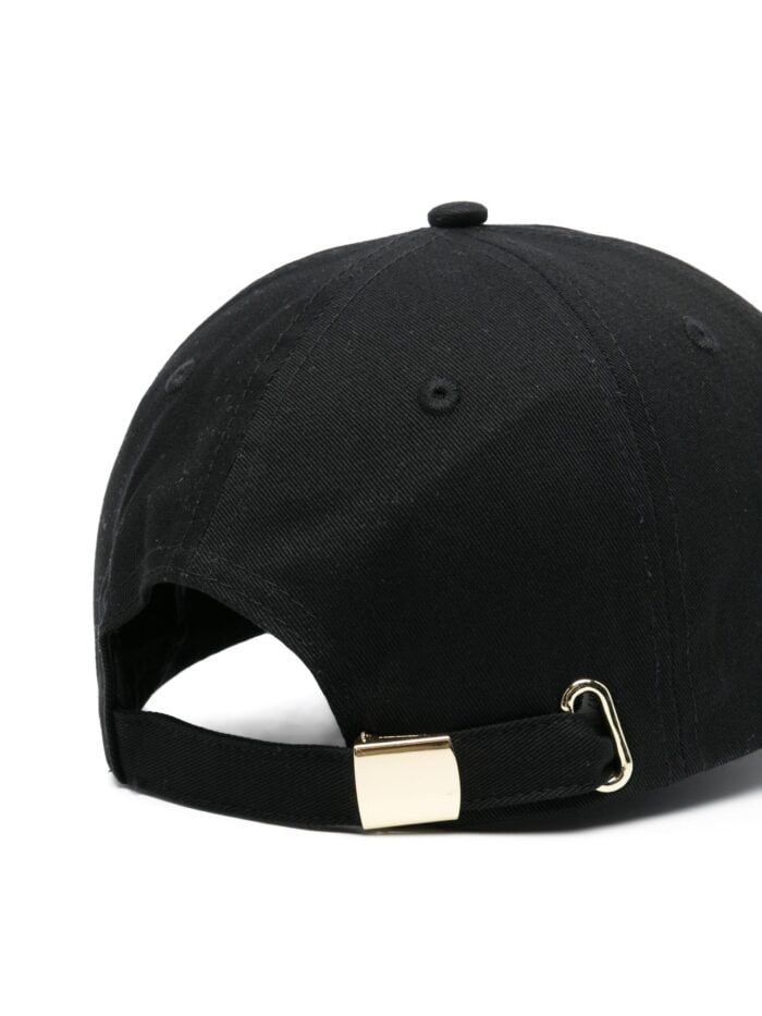 VERSACE JEANS CUTURE Logo-rubberised Cotton Cap