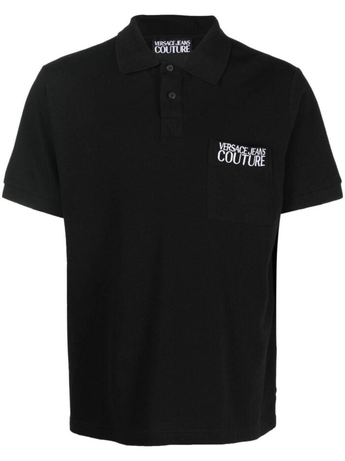 VERSACE JEANS CUTURE Short Sleeve Polo