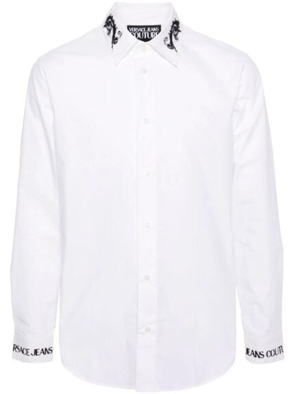 VERSACE JEANS CUTURE Watercolour Cotton Shirt