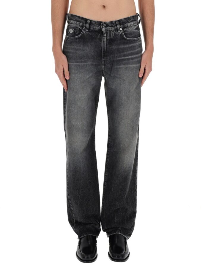 Versace JEANS WITH "MEDUSA" DETAIL