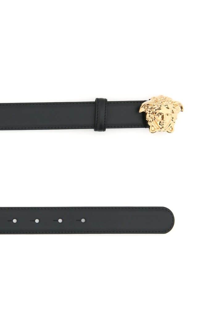 Versace 'La Medusa' Leather Belt