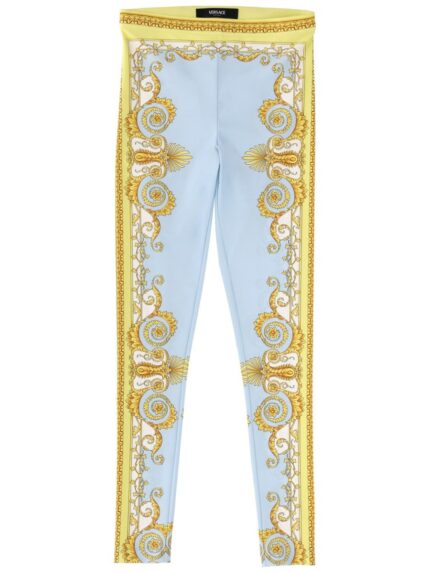 Versace LEGGINGS WITH "BAROQUE" PRINT