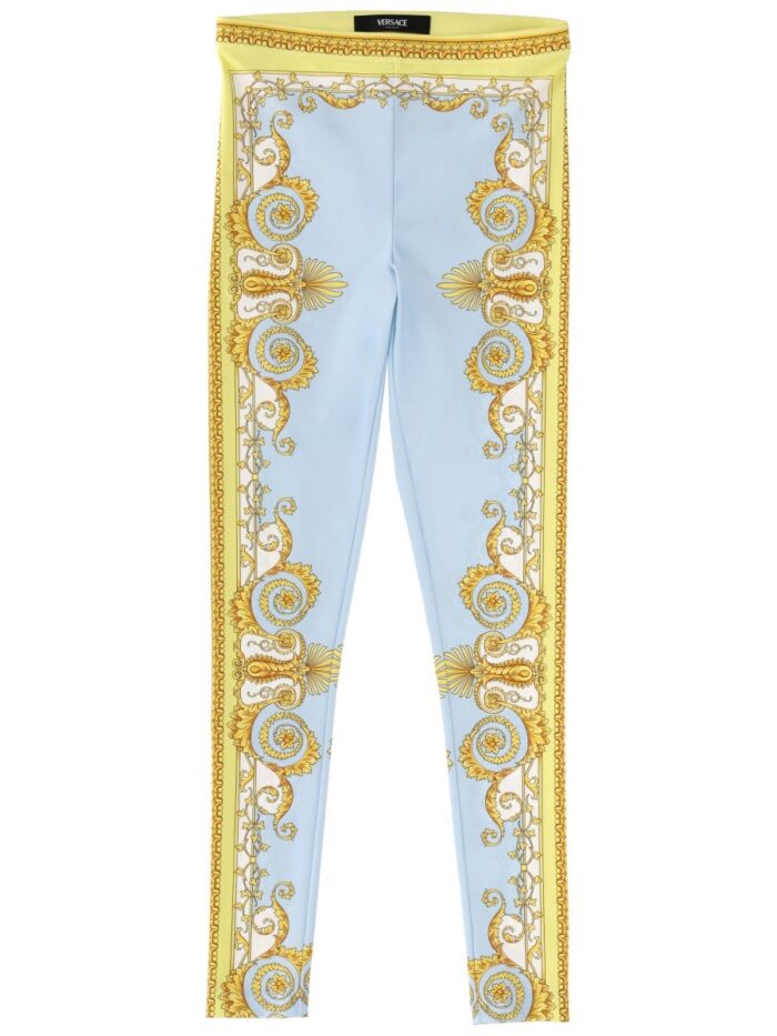 Versace LEGGINGS WITH "BAROQUE" PRINT