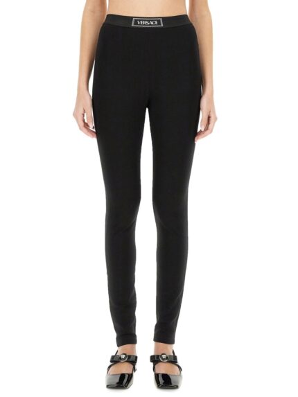Versace LEGGINGS WITH LOGO