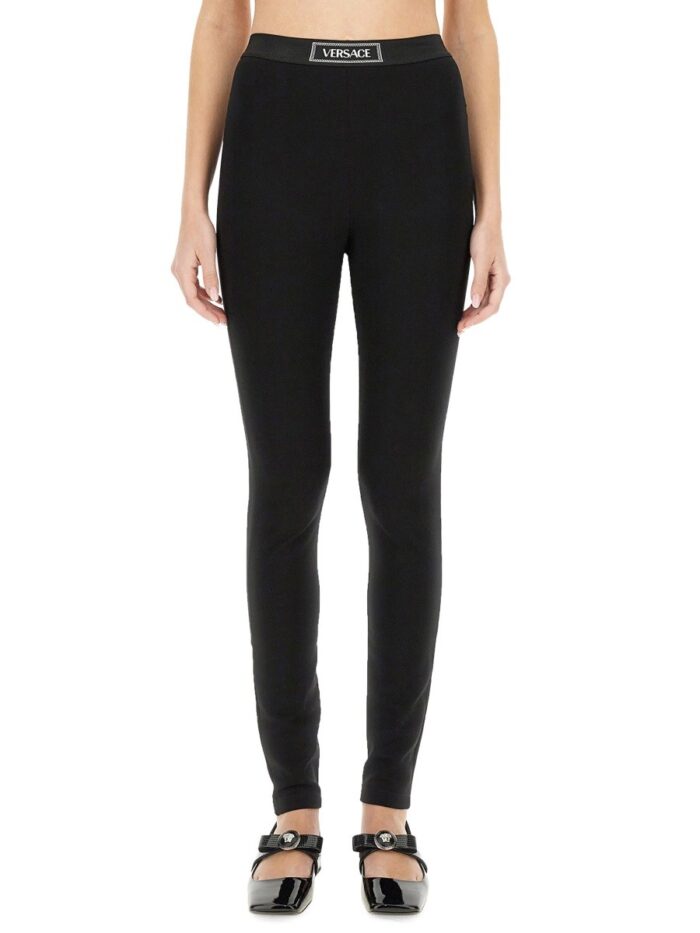 Versace LEGGINGS WITH LOGO