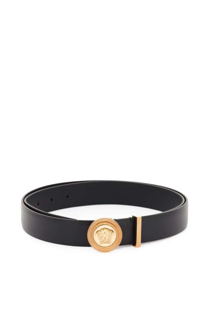 VERSACE Medusa Biggie Leather Belt