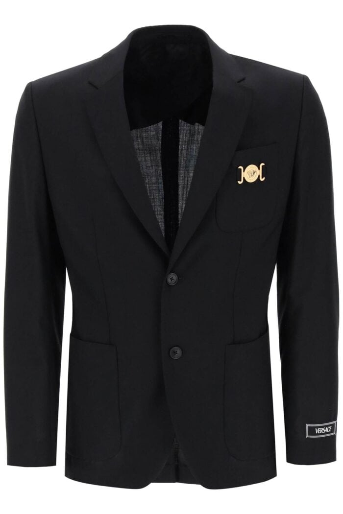 Versace Medusa Biggie Single-breasted Blazer