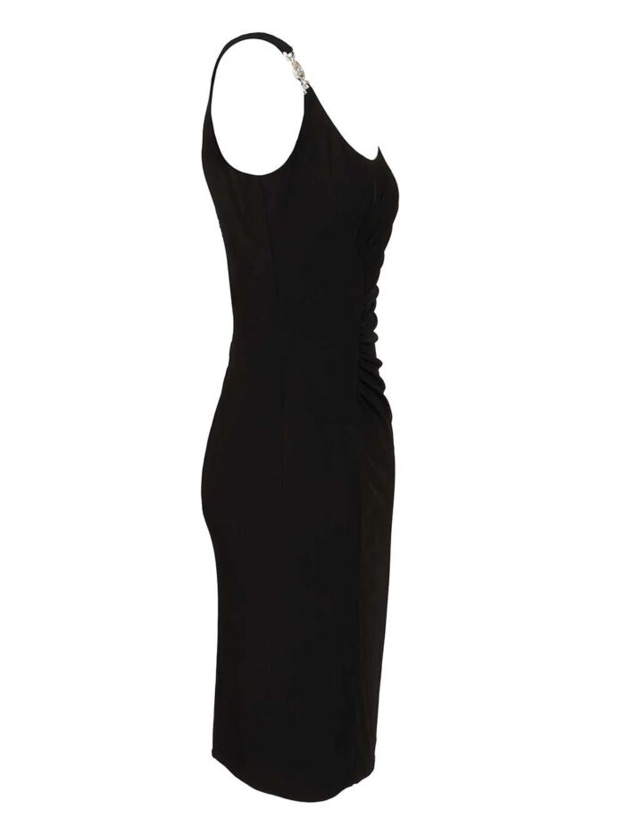 Versace Midi dress in jersey crepe stretch