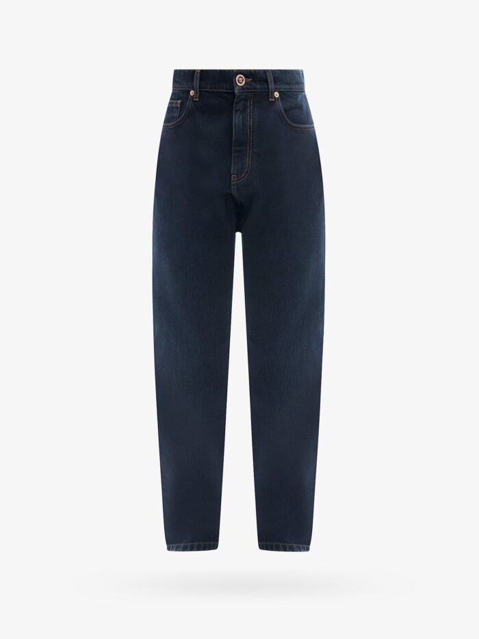 Versace Mitchel Fit Jeans With Medusa Buttons