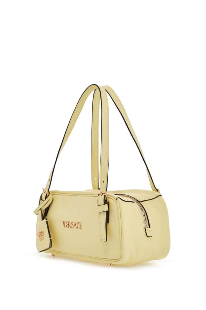 VERSACE Nappa Leather Bowling Bag