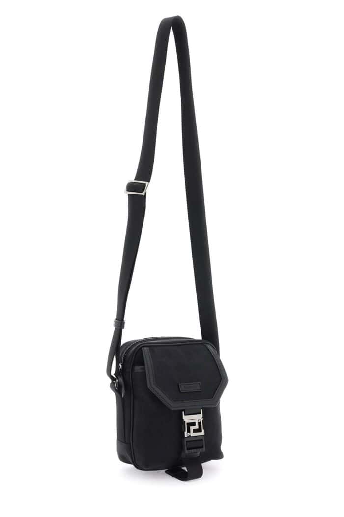 VERSACE Neo Nylon Crossbody Bag