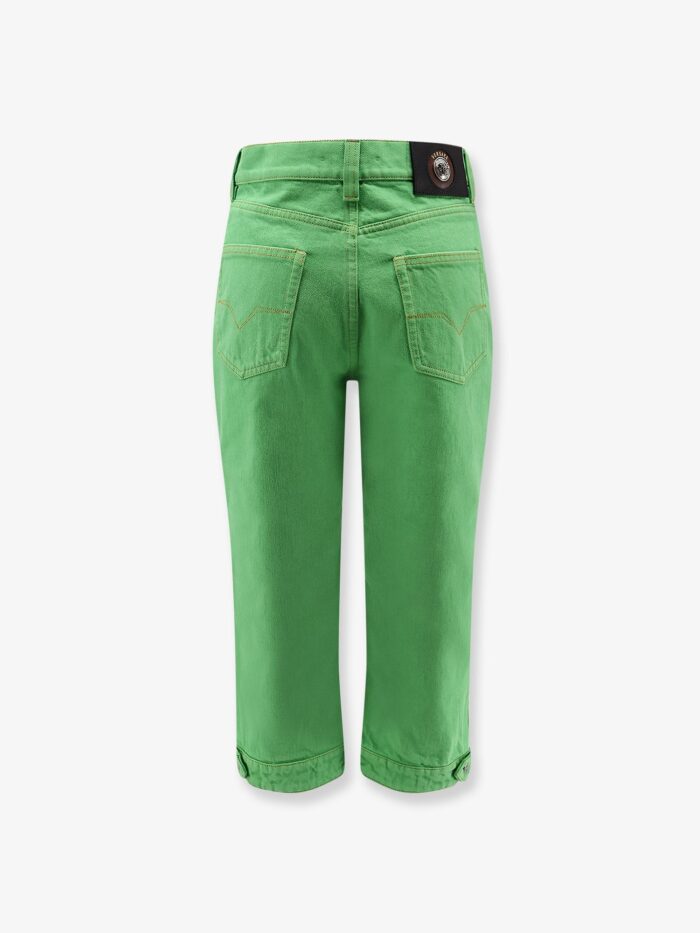 Versace Non-Stretch Cotton Trousers