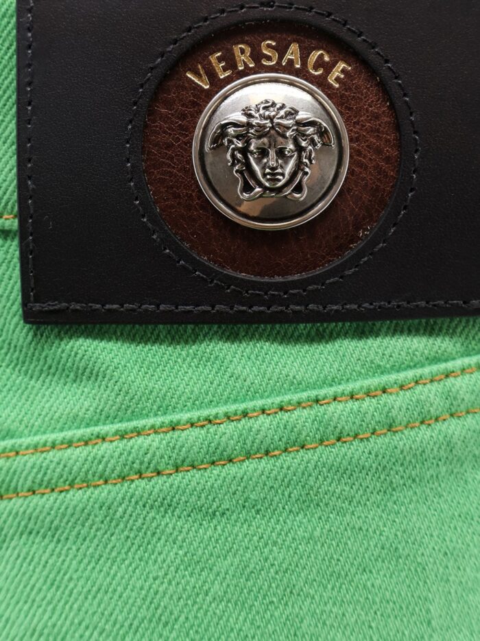 Versace Non-Stretch Cotton Trousers