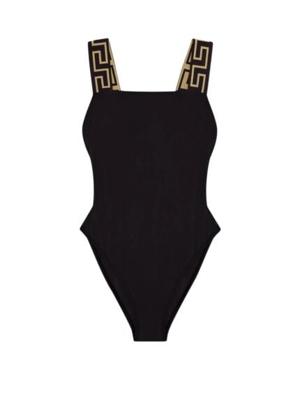 Versace ONE PIECE SWIMSUIT WITH GREEK BORDER