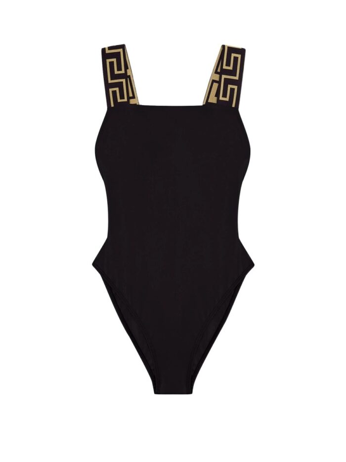 Versace ONE PIECE SWIMSUIT WITH GREEK BORDER
