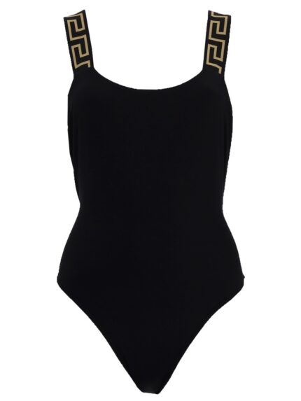 Versace ONE PIECE SWIMSUIT WITH "GREEK" DETAIL