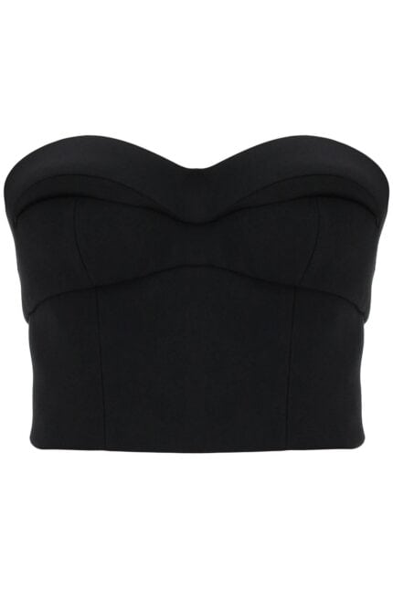 VERSACE Padded Cup Bustier Top With