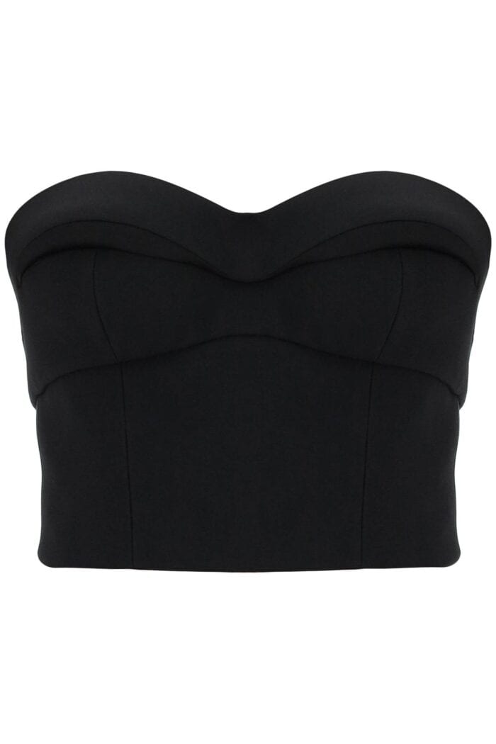 VERSACE Padded Cup Bustier Top With