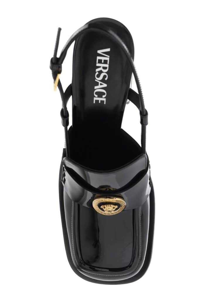 Versace Patent Leather Pumps Loafers