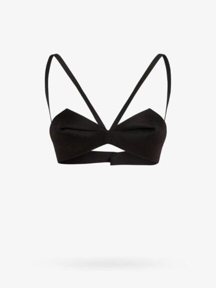 Versace Pleated Bustier Top