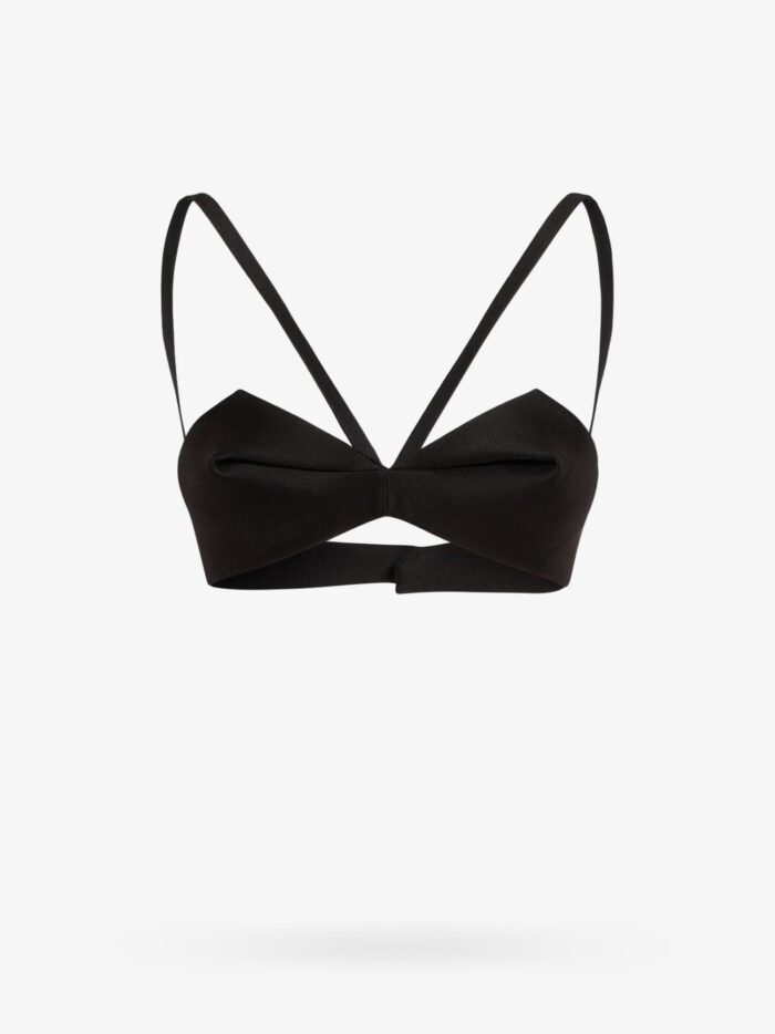 Versace Pleated Bustier Top