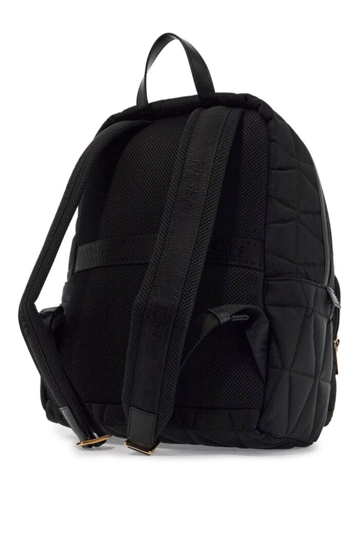 VERSACE Quilted Nylon Backpack