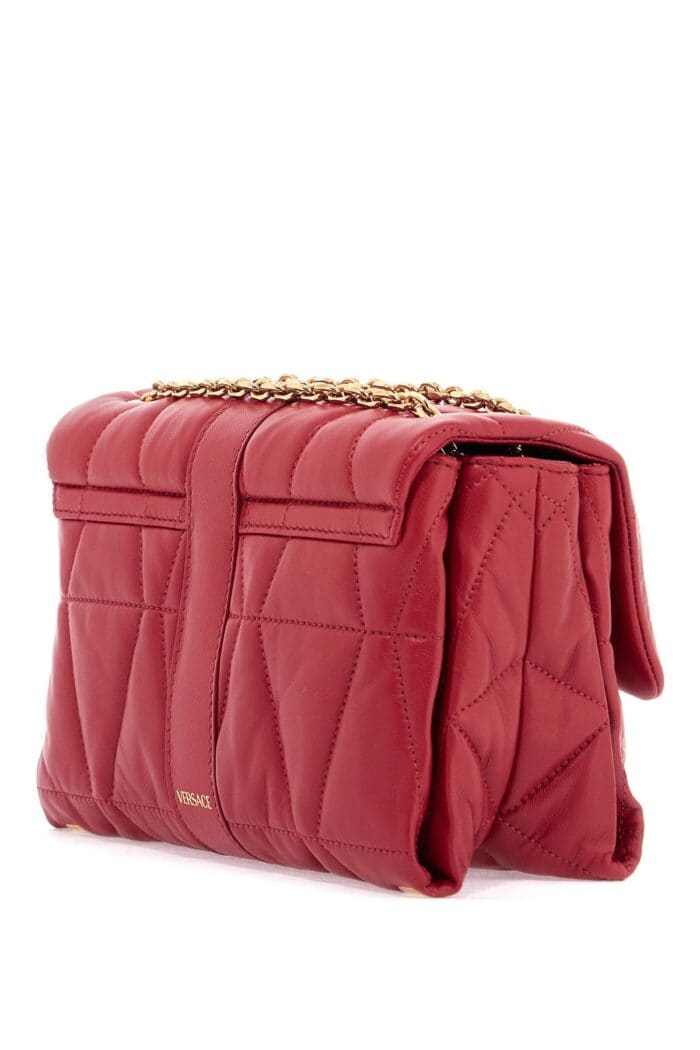 VERSACE Quilted Shoulder Bag Kleio