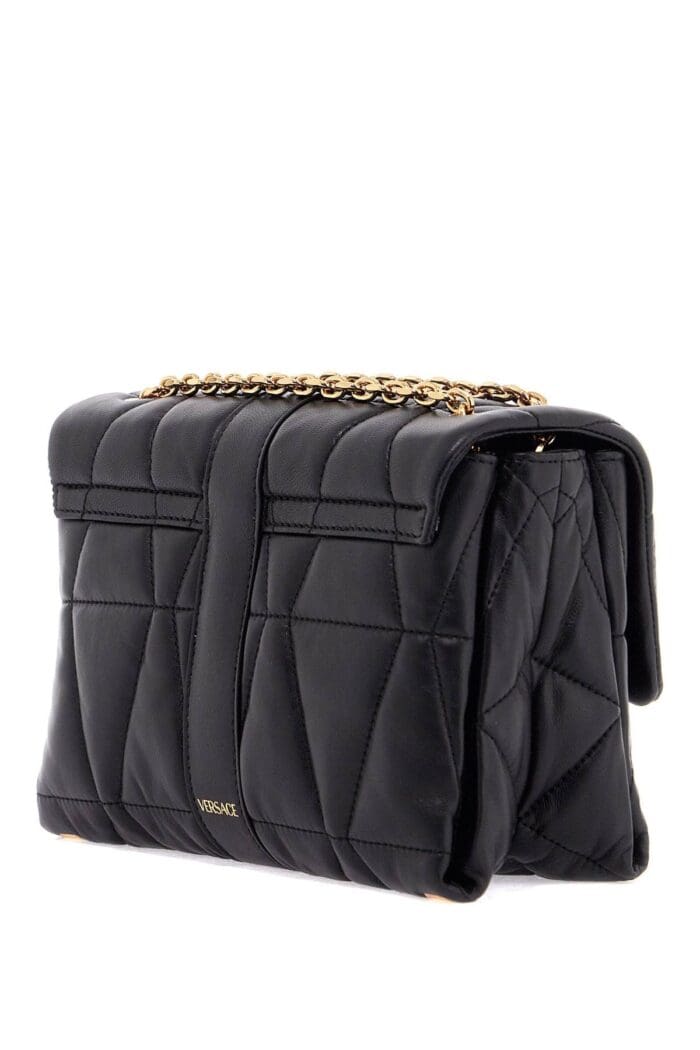 VERSACE Quilted Shoulder Bag Kleio