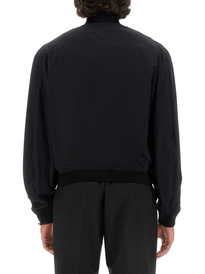 Versace REVERSIBLE BAROQUE SEA JACKET
