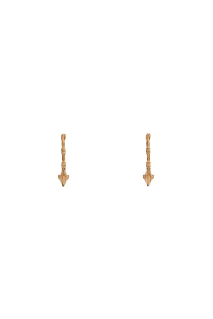 VERSACE Safety Pin Earrings