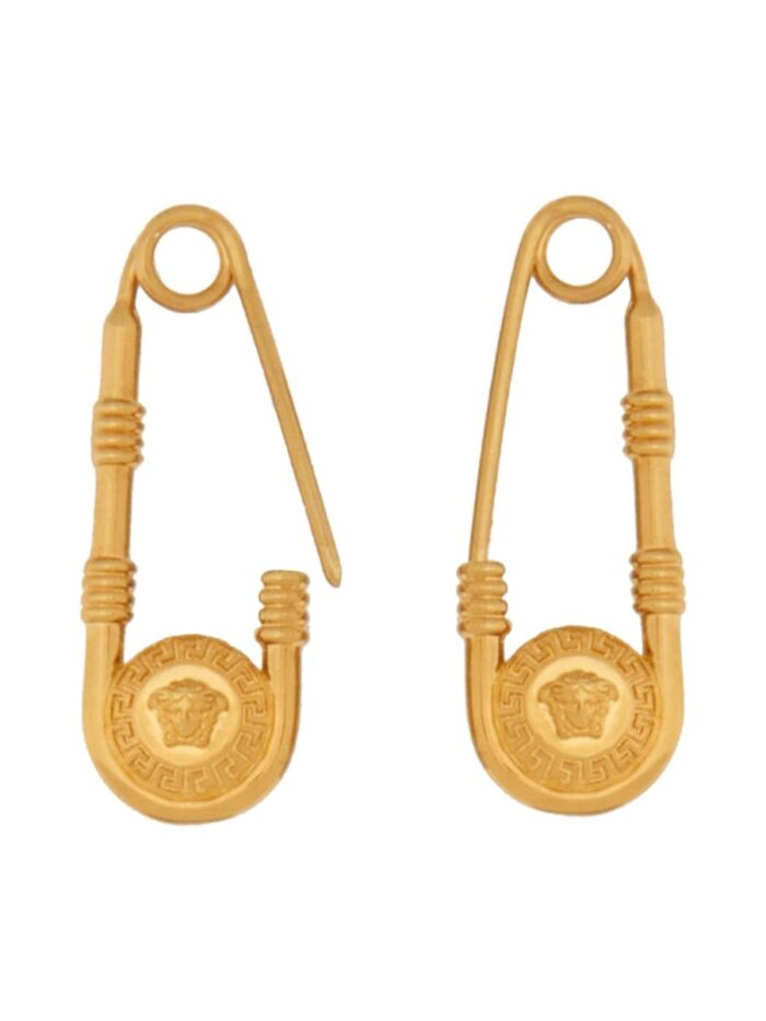 Versace SAFETY PIN EARRINGS