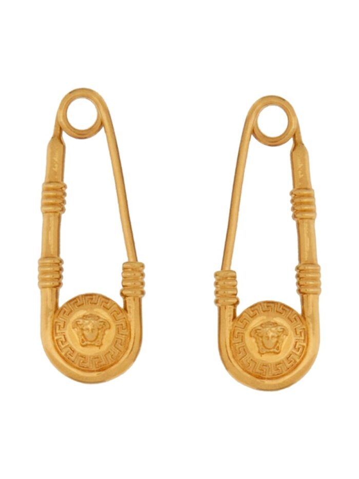Versace SAFETY PIN EARRINGS